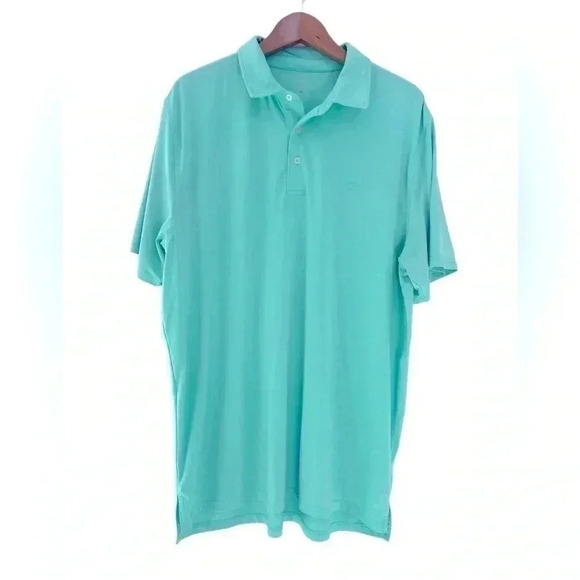 Southern Tide Club Men's Golf Polo Shirt Size XL Green Short Sleeves - Picture 1 of 6